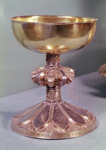 كاليس أوف جايلز دي والكورت ، c.1228 (silver und niello) بواسطة Hugo d Oignies